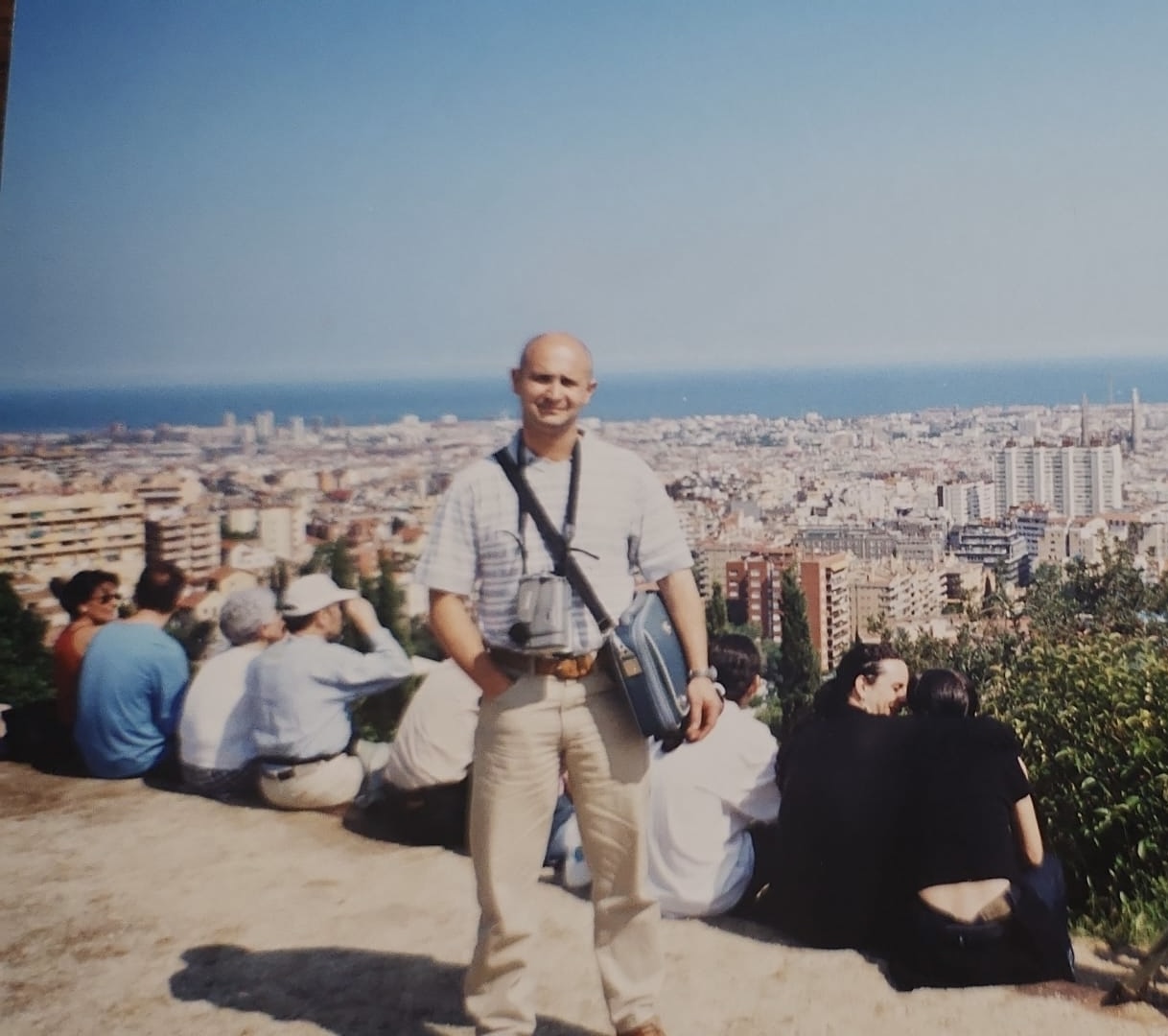 Doru lucrând pe șantier în Germania